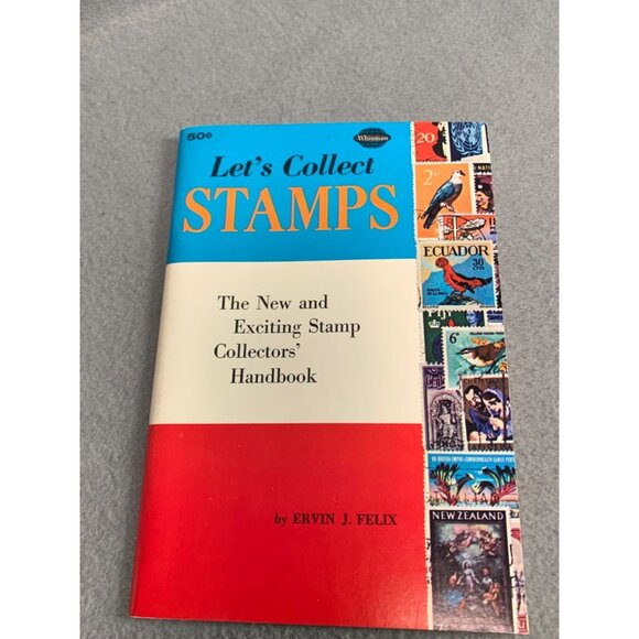 Let's Collect Stamps: The New And Exciting Stamp Collectors' Handbook By Ervin J - Picture 4 of 4